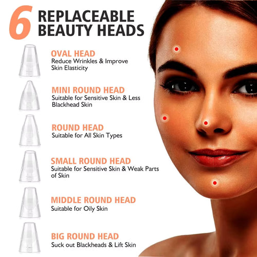 VeraLume Electric Blackhead Remover Vacuum