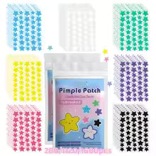 VeraLume Hydrocolloid Star Blemish Patches