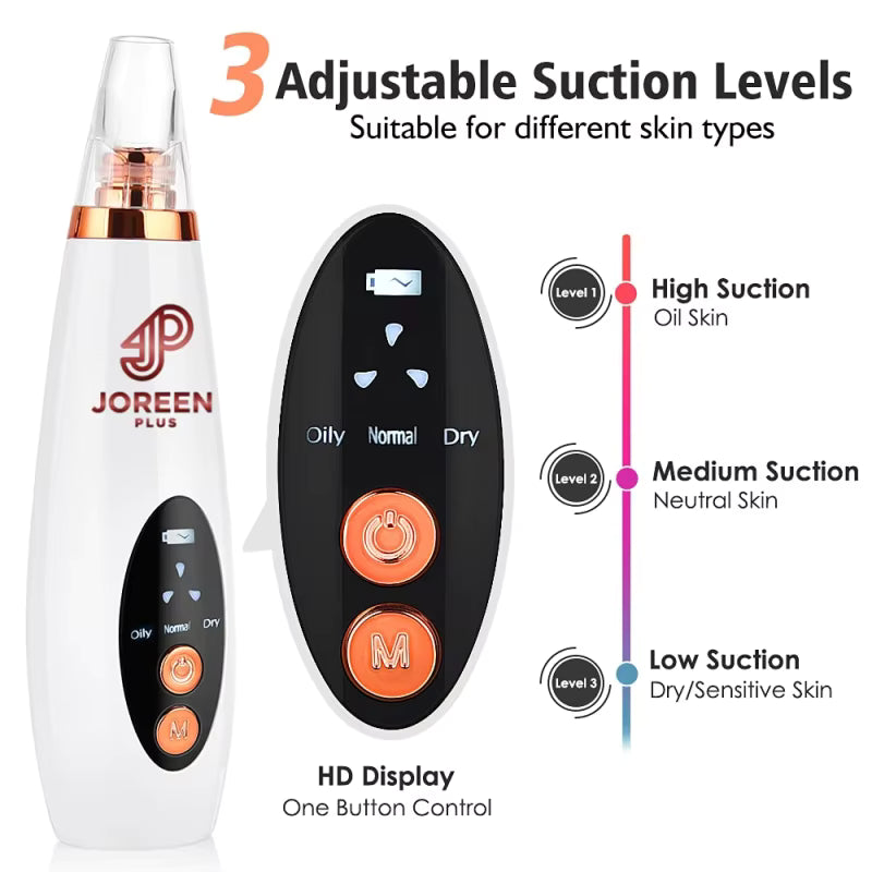 VeraLume Electric Blackhead Remover Vacuum